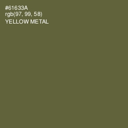 #61633A - Yellow Metal Color Image